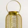 Gold Constellation Stainless Steel Wired Tealight Lantern Small Closeup