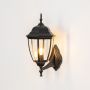 outdoor wall mount lantern large light on white background