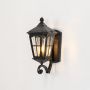 halla outdoor wall light up light on white background