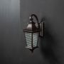 Bungalow Outdoor Wall Light - Dark Brown