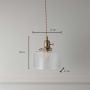 Carnalion Glass Hanging Light