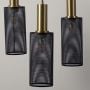 Black Cluster Metal Hanging Pendant Light