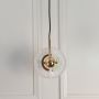 Wing Golden Crystal Pendant Light