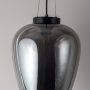 Elian Glass Pendant Lamp - Black