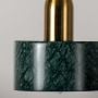 Marble Pendant Light - Green