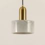 Marble Pendant Light - White