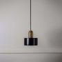 Marble Pendant Light - Black