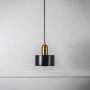Marble Pendant Light - Black