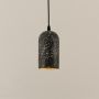 Terrazzo Cement Pendant Light - Black