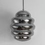 Cognac Smoky Glass Pendant Lamp