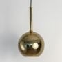 Deko Gold Glass Hanging Light