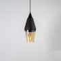 antique metal pendant lamp amber main lifestyle