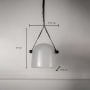 Mona Pendant Light - White