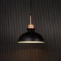 Dome Pendant Lamp - Black