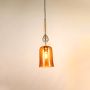 amber allure pendant light brown main lifestyle