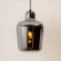 teutonic glass pendant light chrome main lifestyle