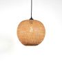 Earth Glow Bamboo Pendant Light