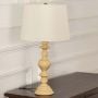 Hornsey Wooden Table Lamp with White Shade