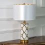 Rowan White Ceramic Table Lamp - Small
