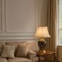 Princely Times Black Ceramic Table Lamp Lifestyle