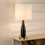 Luvia Table Lamp Light On White Background