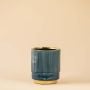 Decorative Round Flower Ceramic Vase - Open Box