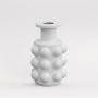 Simonia Ceramic Flower Vase White White Background