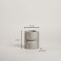 Elico Vase - Grey
