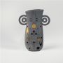 Barrit Ceramic Flower Vase - Grey