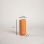 Nuru Ceramic Flower Vase - Orange