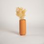 Nuru Ceramic Flower Vase - Orange