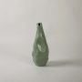Ifza Vase Green White Background
