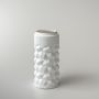 Cascade Vase White Medium White Background