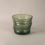 Camozzo Tall Modern Emerald Green Glass Vase