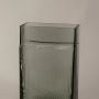 Ribbed Glass Vase Small Closeup