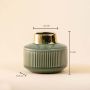 Pitcher Green Gold Ceramic Vase - Small
