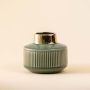 Pitcher Green Gold Ceramic Vase - Small