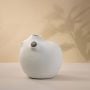 oddball white ceramic vase main lifestyle