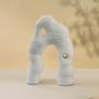 Relic White Ceramic Vase White Background 2