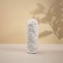 Neob White Ceramic Vase White Background
