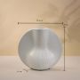Nefer White Ceramic Vase