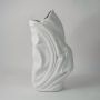 Livex White Ceramic Vase White Background