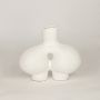 bums ceramic vase white white background 1