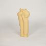 clara ceramic vase yellow white background 1