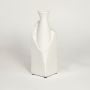 adonia bottleneck ceramic vase white background 1