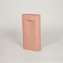 industrial pink ceramic vase large white background 1