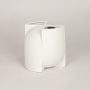 kumo dual ceramic vase white white background 1