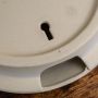 White Minimalist Face Figurine Ceramic Wall Vase - Small