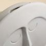 White Minimalist Face Figurine Ceramic Wall Vase - Small