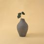 Mirage Metal Vase Dark Grey Lifestyle